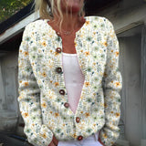 Lyria | Blomstret cardigan